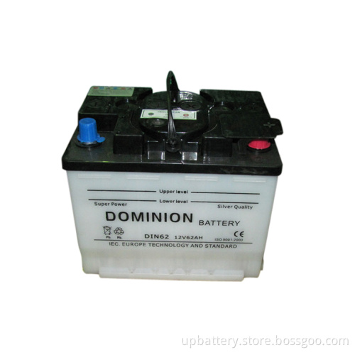 DIN62 Car Battery/12V 62ah Car Battery/Automobile Battery